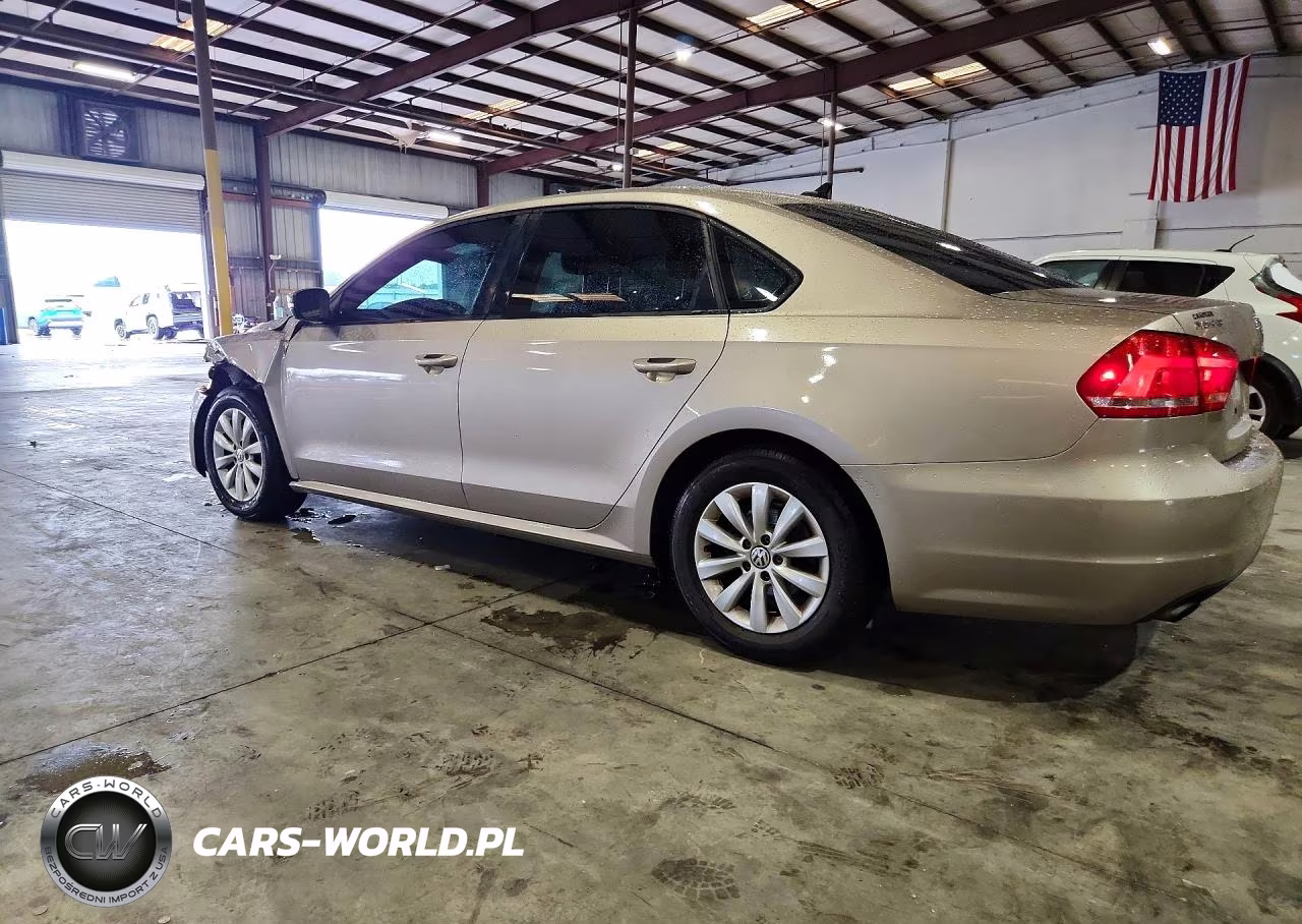 2015 Volkswagen Passat S VIN:1VWAT7A38FC016920 - 2