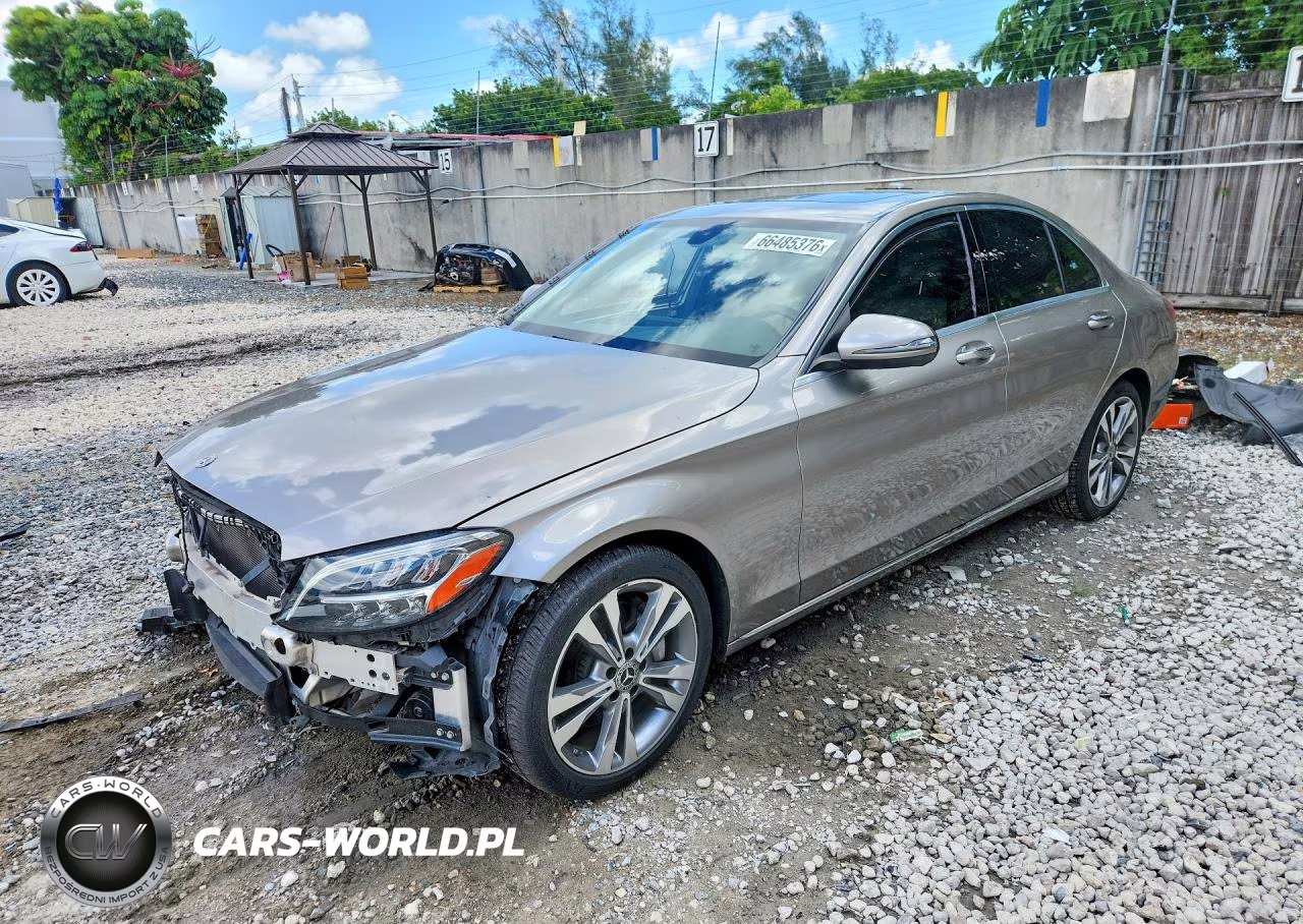 2019 Mercedes-Benz C 300 VIN:55SWF8DB1KU302046 - 1