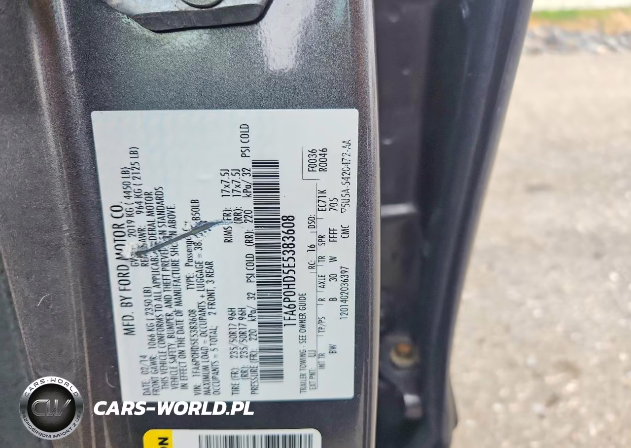 2014 Ford Fusion Se VIN:1FA6P0HD5E5383608 - 13