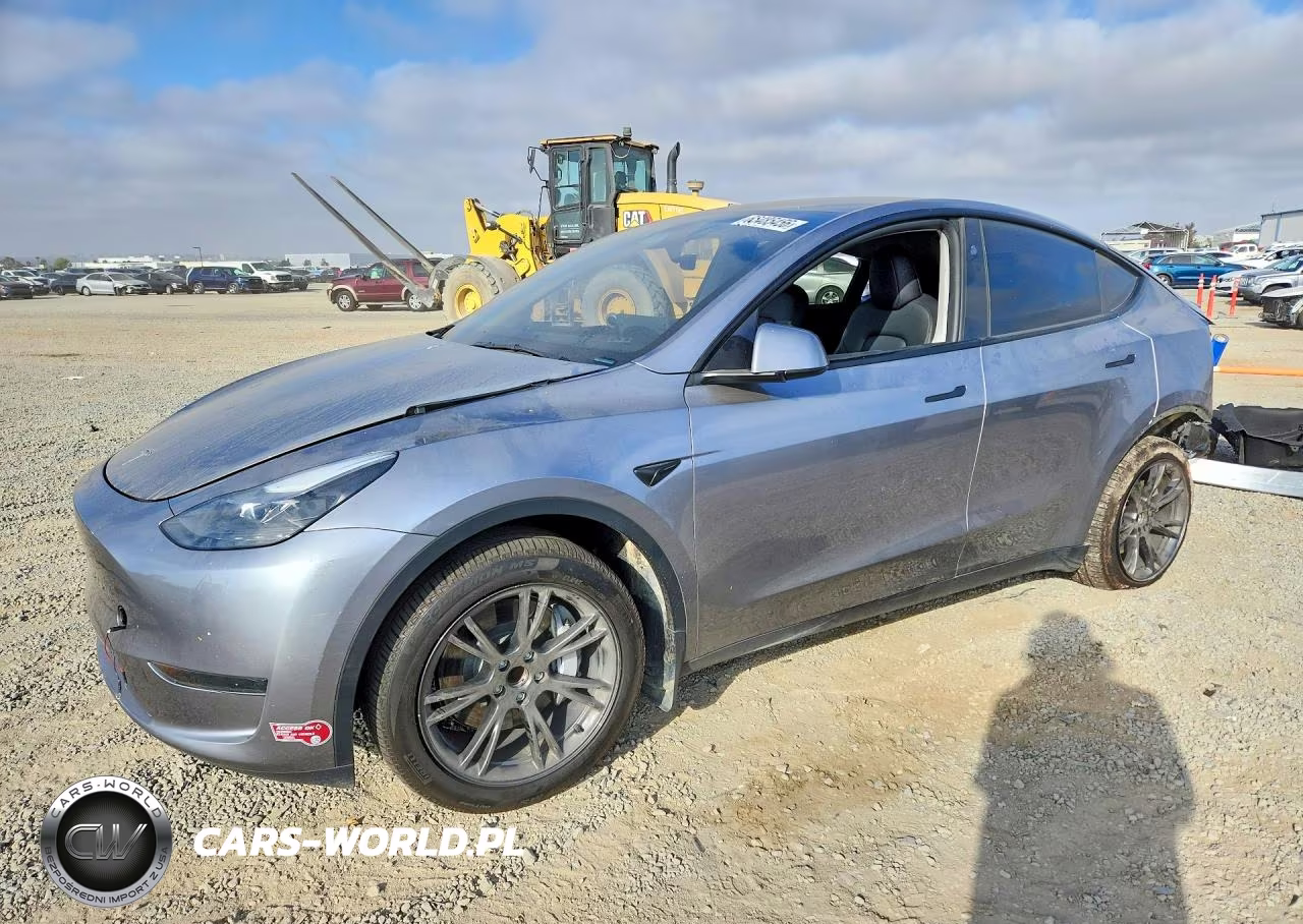 2024 Tesla Model Y VIN:7SAYGDED4RA320020 - 1