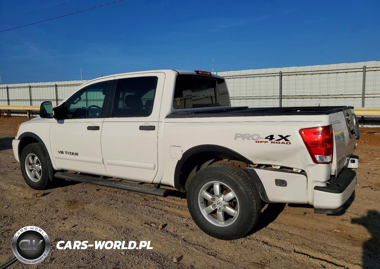 2012 Nissan Titan Sv VIN:1N6BA0EC9CN303436 - 2
