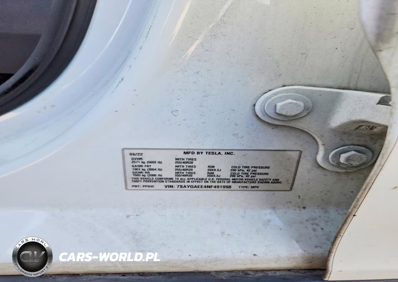 2022 Tesla Model Y VIN:7SAYGAEE4NF491998 - 13