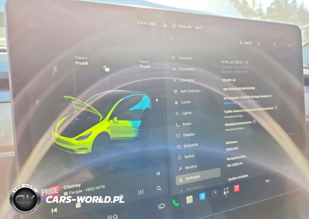 2022 Tesla Model Y VIN:7SAYGAEE4NF491998 - 9
