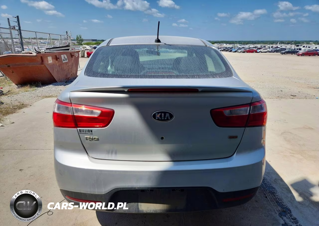 2013 Kia Rio Lx VIN:KNADM4A33D6306602 - 6