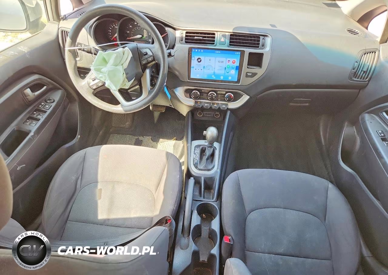 2013 Kia Rio Lx VIN:KNADM4A33D6306602 - 8