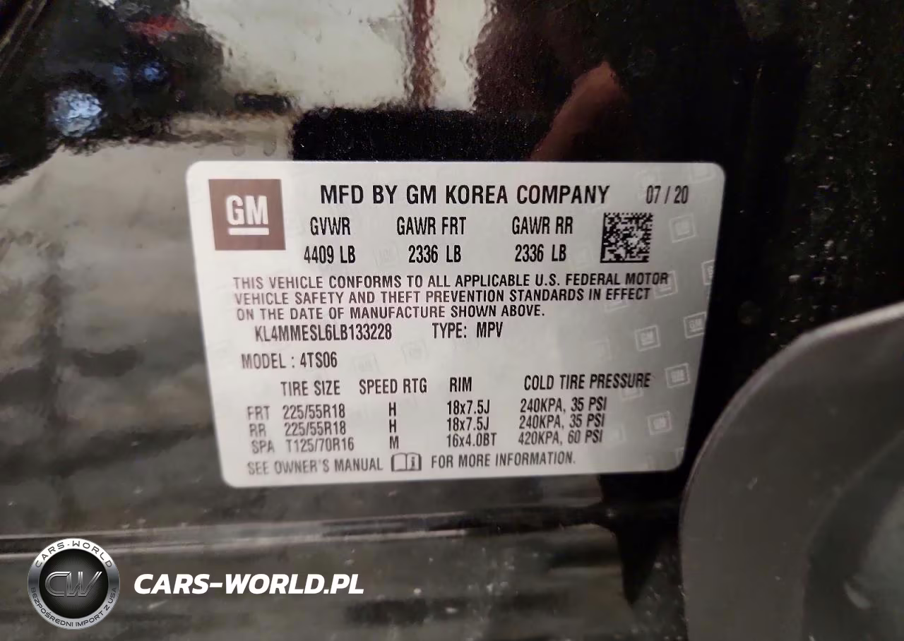 2020 Buick Encore Gx Select VIN:KL4MMESL6LB133228 - 12