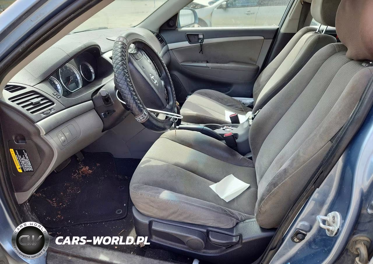 2009 Hyundai Sonata Gls VIN:5NPET46C59H421962 - 7