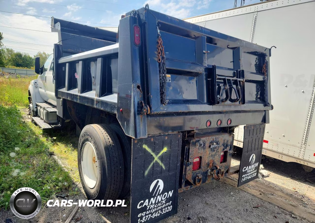 2019 Ford F750 Super Duty Dump Truck VIN:1FDPW7DC2KDF07080 - 2