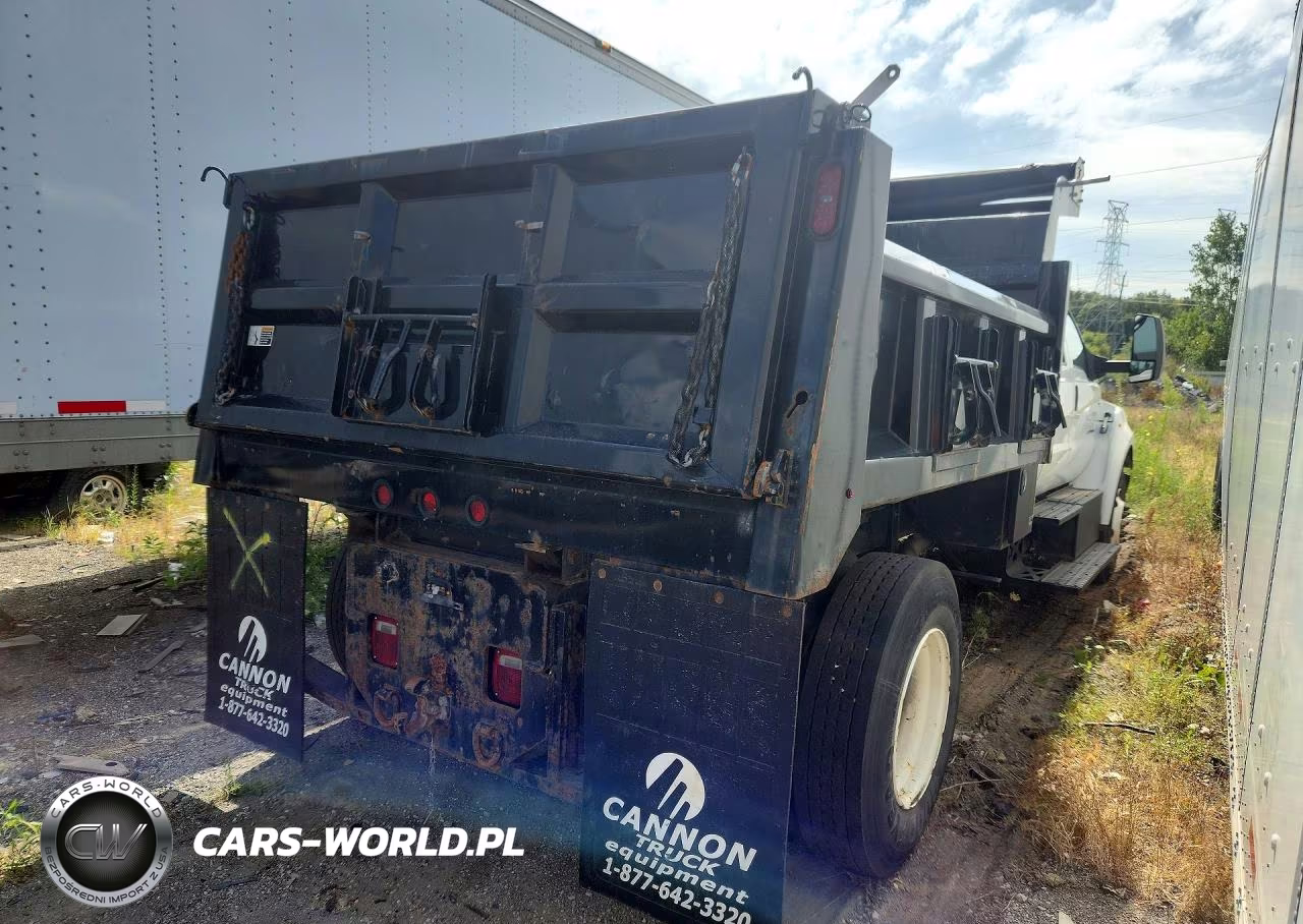 2019 Ford F750 Super Duty Dump Truck VIN:1FDPW7DC2KDF07080 - 3