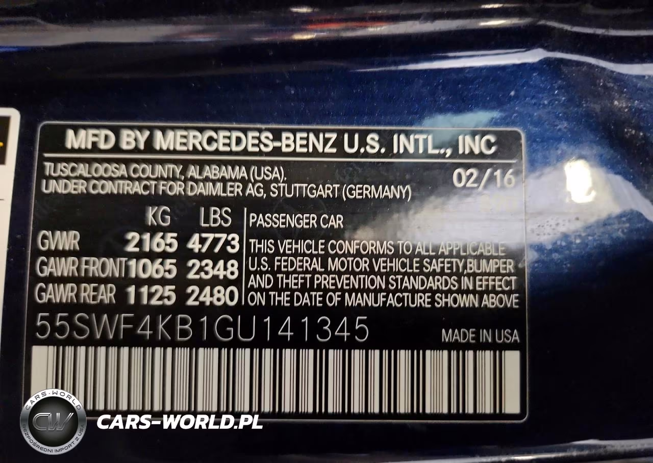 2016 Mercedes-Benz C 300 4Matic VIN:55SWF4KB1GU141345 - 12