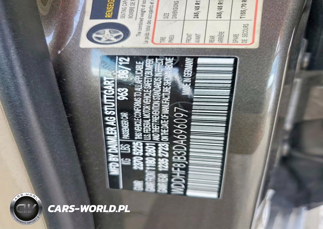 2013 Mercedes-Benz E 350 4Matic VIN:WDDHF8JB3DA696097 - 12