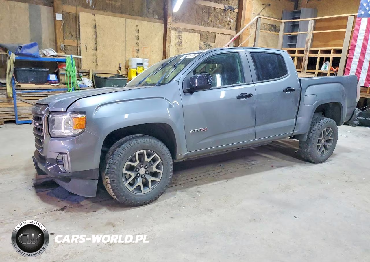 2021 GMC Canyon At4 VIN:1GTG6FEN5M1155986 - 1
