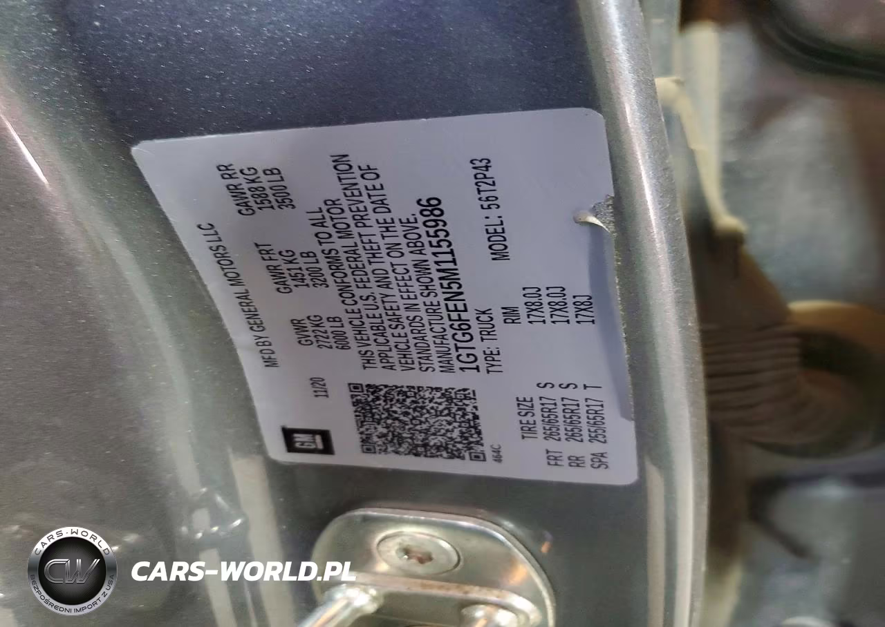 2021 GMC Canyon At4 VIN:1GTG6FEN5M1155986 - 12