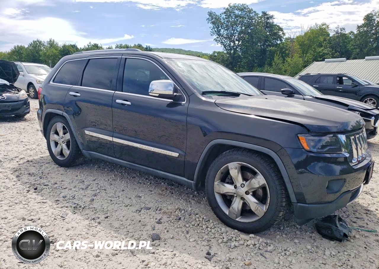 2012 Jeep Grand Cherokee Overland VIN:1C4RJFCT4CC192247 - 4