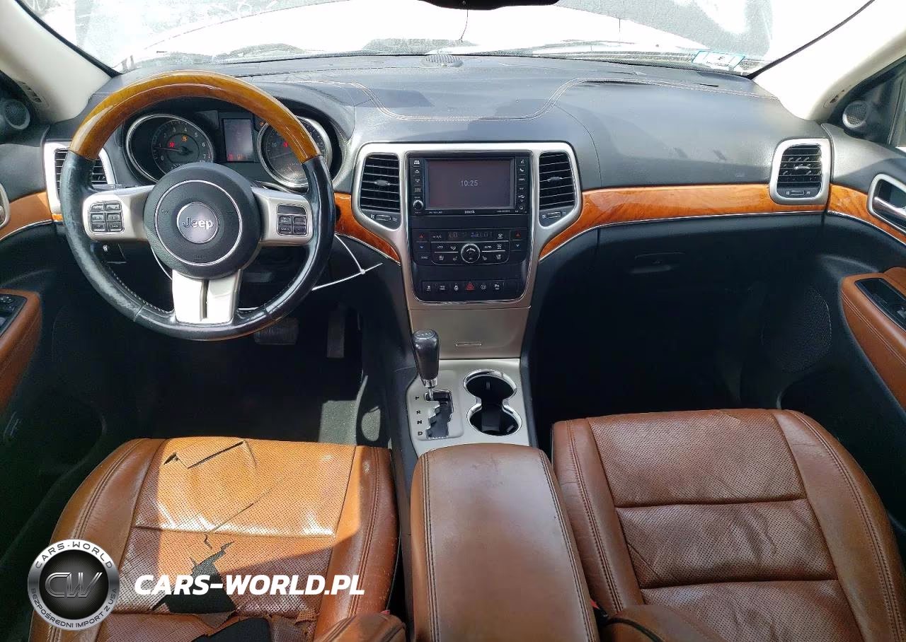 2012 Jeep Grand Cherokee Overland VIN:1C4RJFCT4CC192247 - 8