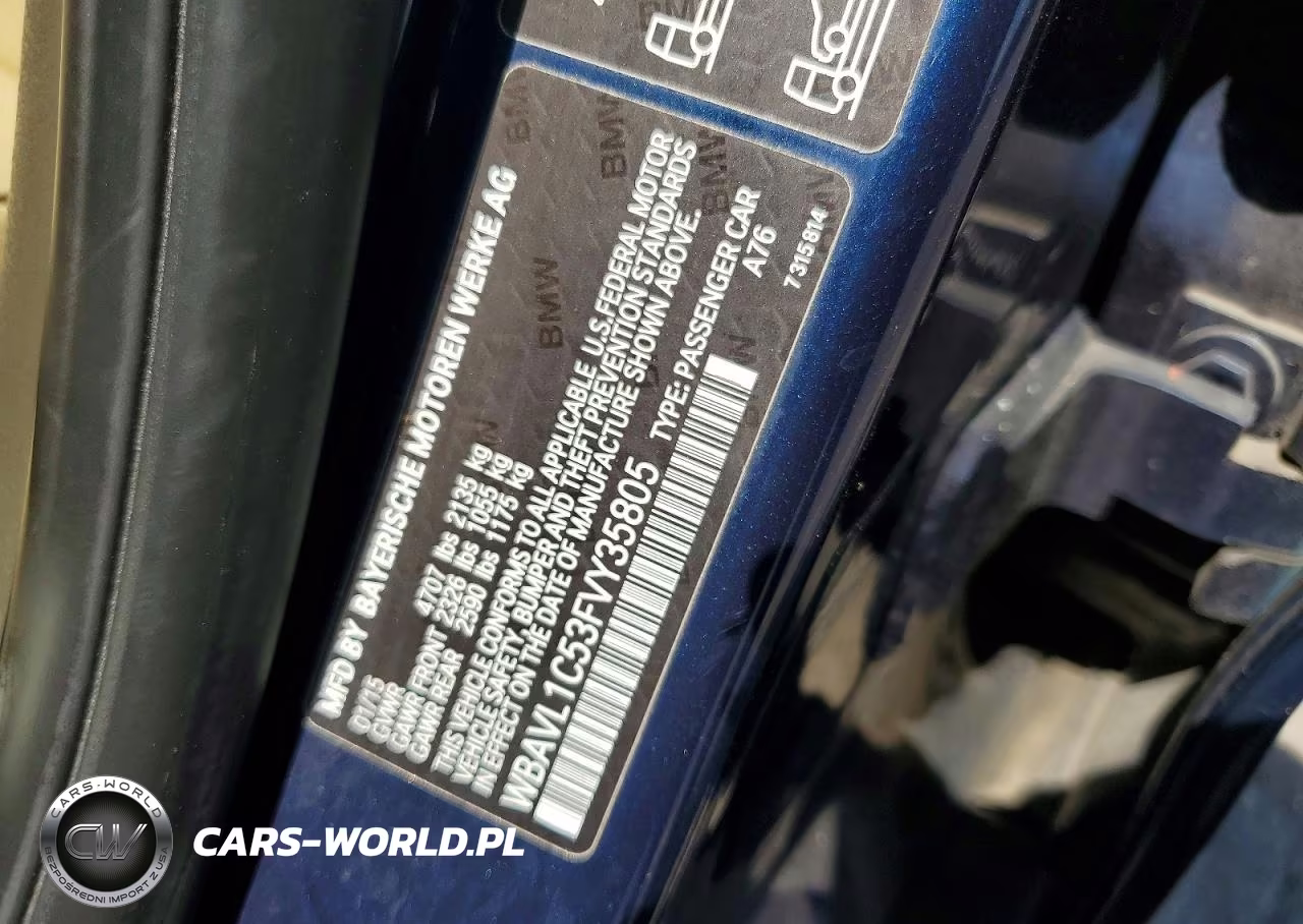 2015 BMW X1 xDrive28I VIN:WBAVL1C53FVY35805 - 12