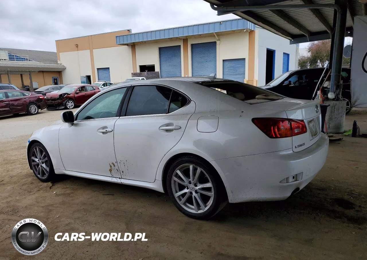 2007 Lexus Is 350 VIN:JTHBE262375017028 - 2