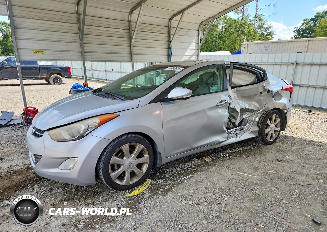 2013 Hyundai Elantra Limited VIN:5NPDH4AE4DH226238 - 1