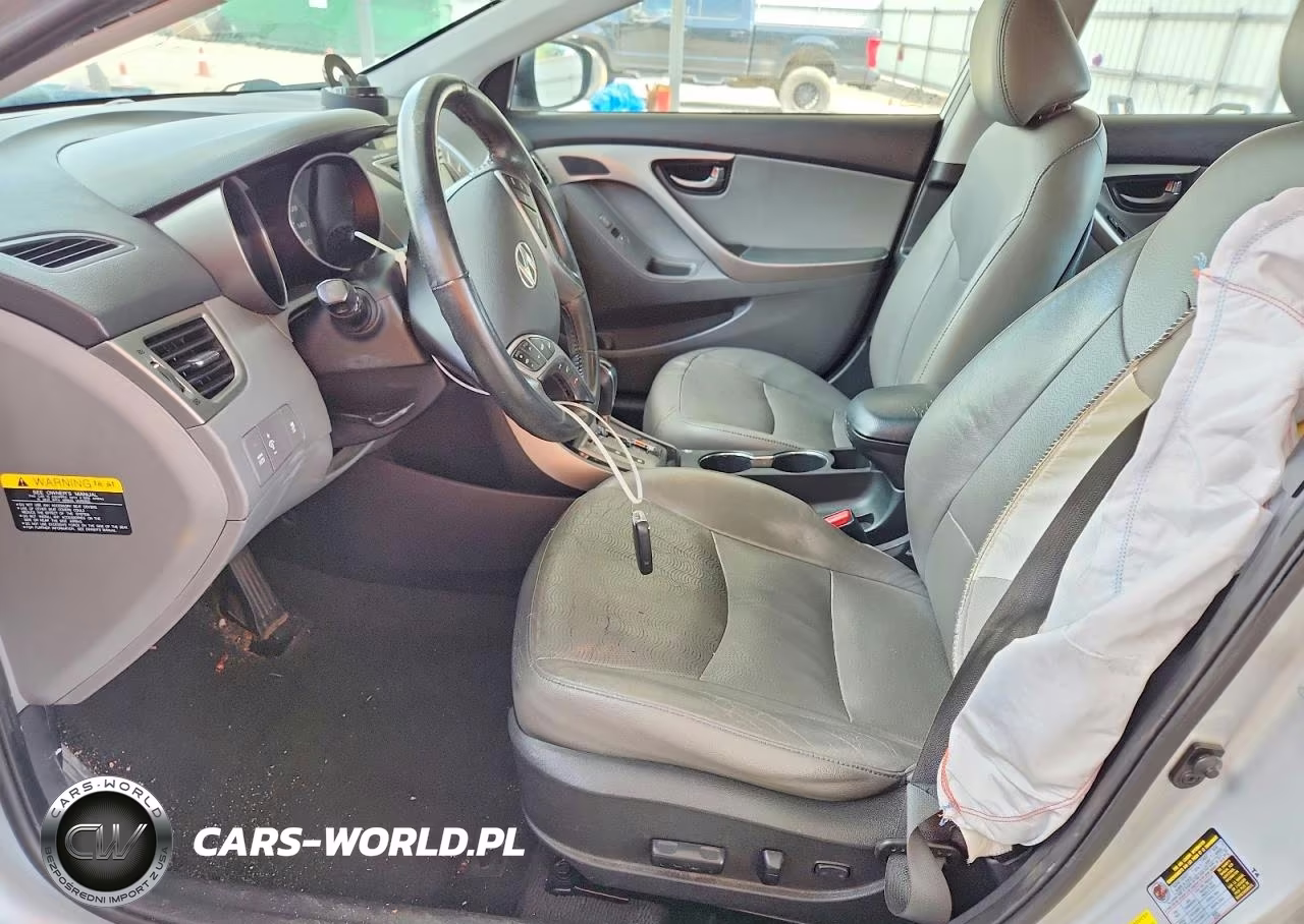 2013 Hyundai Elantra Limited VIN:5NPDH4AE4DH226238 - 7