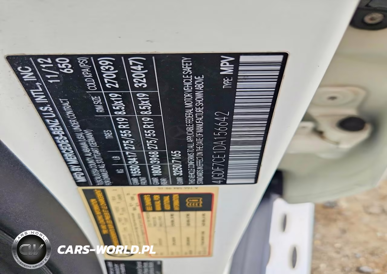 2013 Mercedes-Benz Gl 450 4Matic VIN:4JGDF7CE1DA156642 - 13