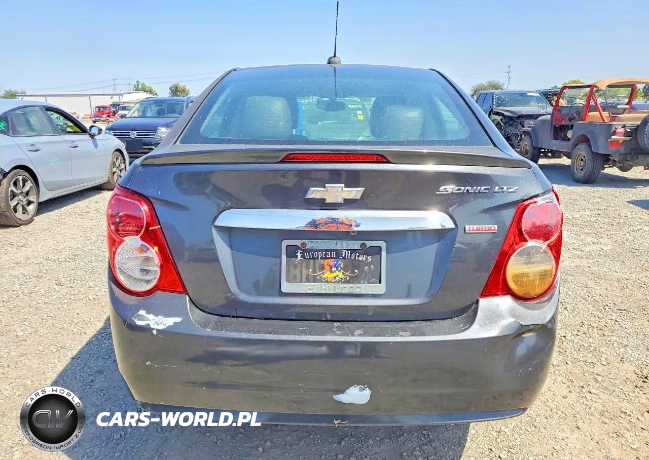 2016 Chevrolet Sonic Ltz VIN:1G1JE5SB6G4146190 - 6
