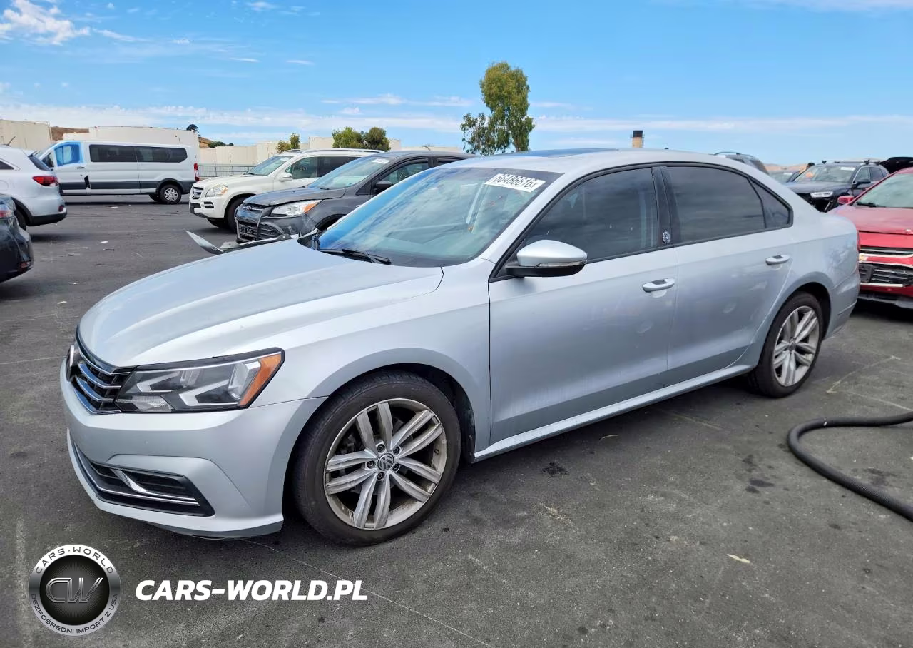 2019 Volkswagen Passat Wolfsburg VIN:1VWLA7A38KC009751 - 1