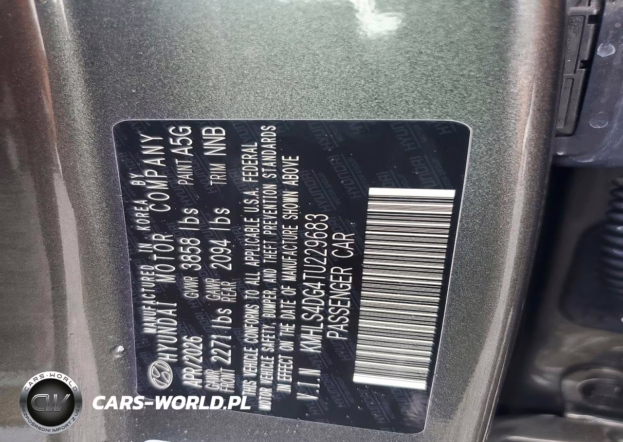 2026 Hyundai Elantra Sel Sport Premium VIN:KMHLS4DG4TU229683 - 13