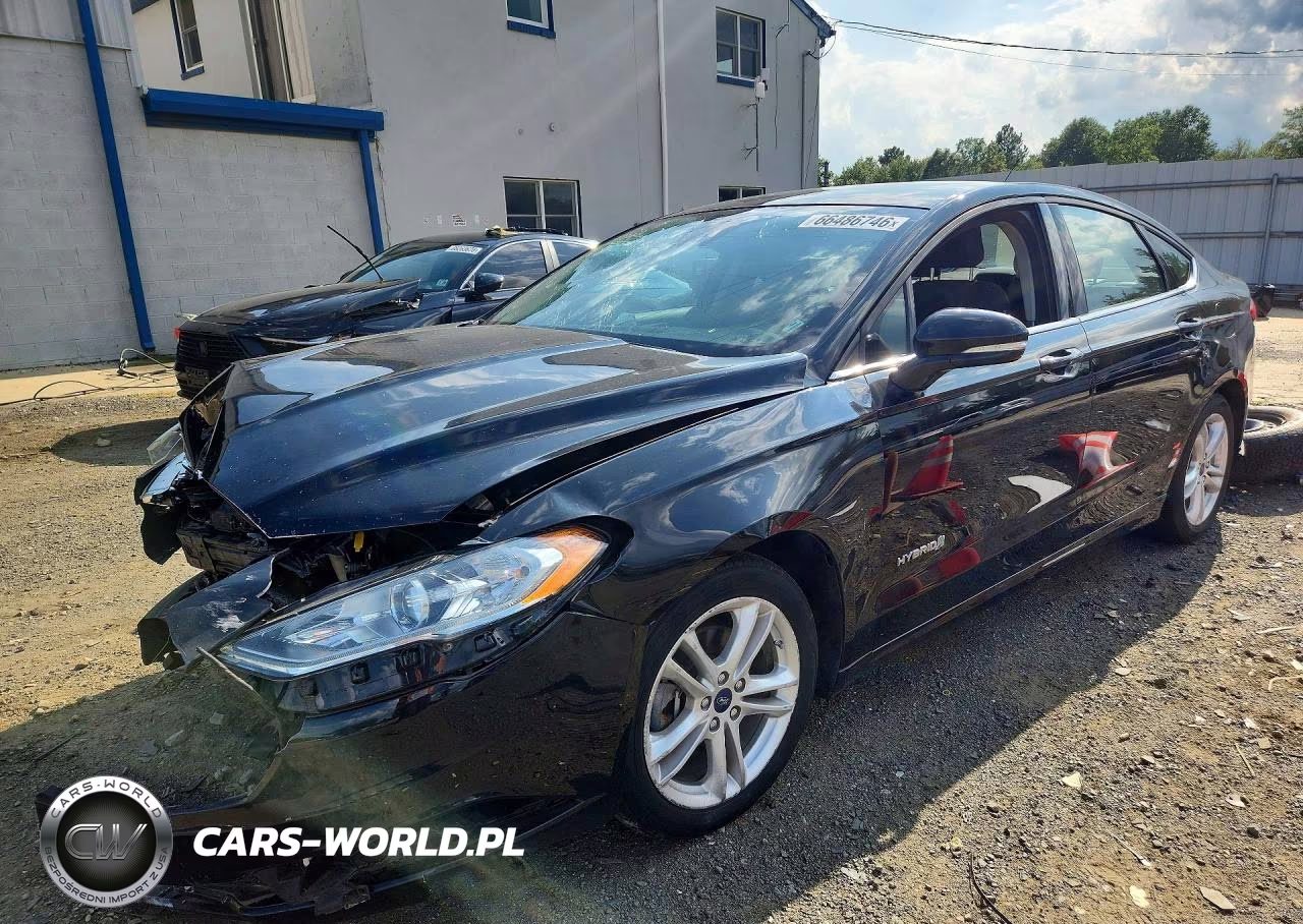 2018 Ford Fusion Se Hybrid VIN:3FA6P0LU7JR151915 - 1