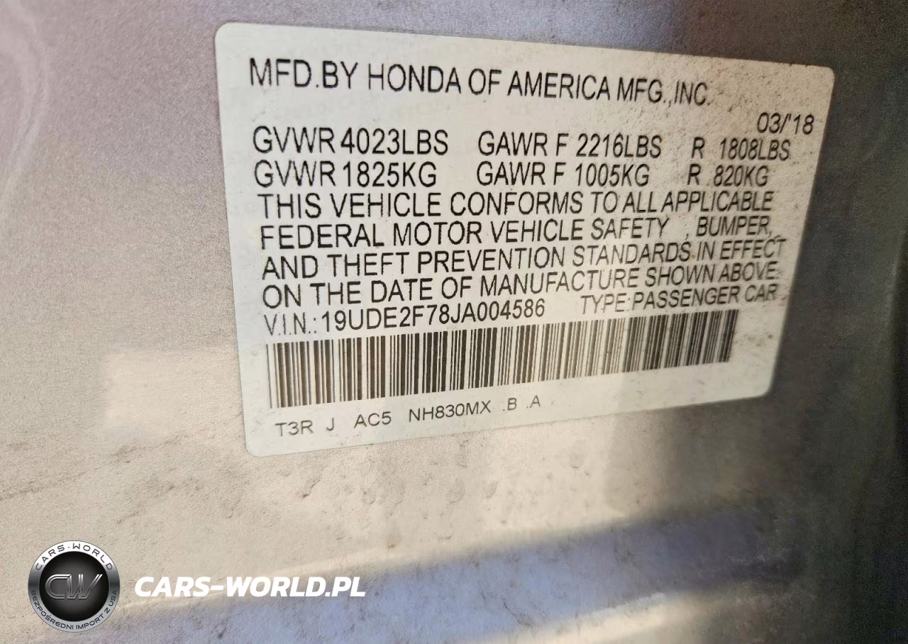 2018 Acura Ilx Premium VIN:19UDE2F78JA004586 - 13