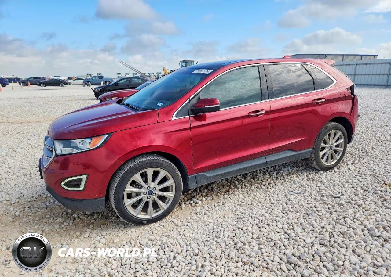 2017 Ford Edge Titanium VIN:2FMPK3K93HBC63093 - 1