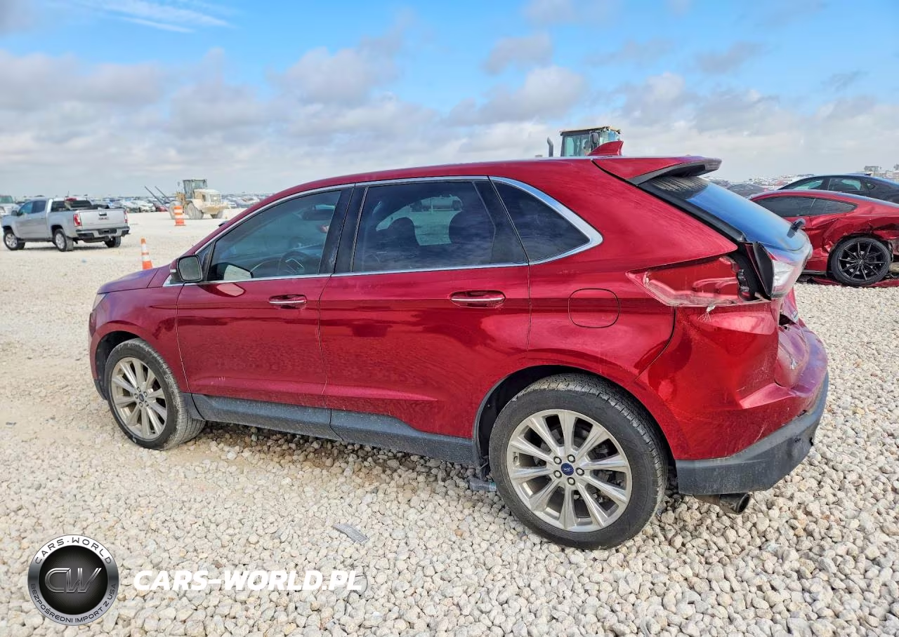 2017 Ford Edge Titanium VIN:2FMPK3K93HBC63093 - 2
