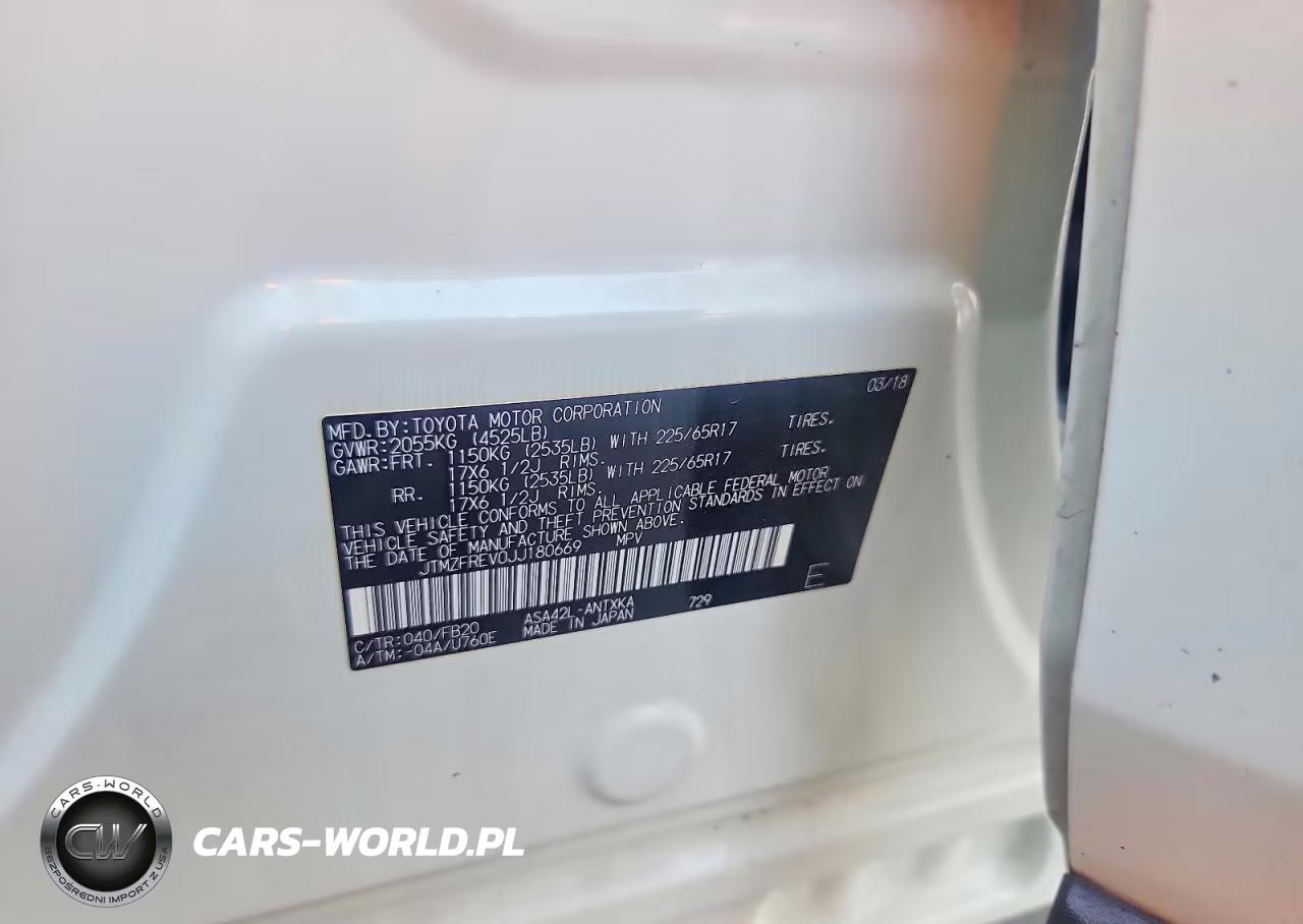 2018 Toyota Rav4 Le VIN:JTMZFREV0JJ180669 - 14