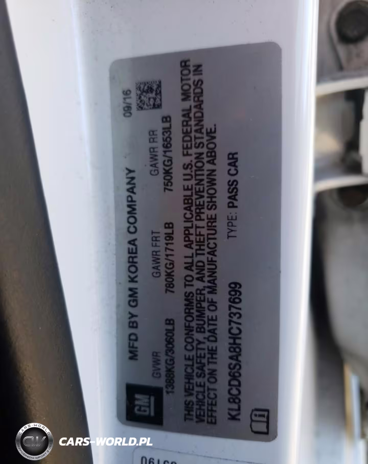 2017 Chevrolet Spark 1Lt VIN:KL8CD6SA8HC737699 - 12
