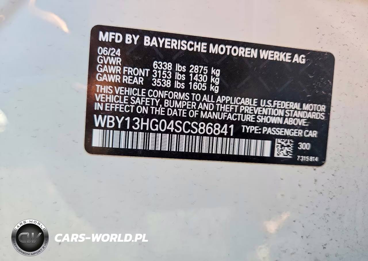 2025 BMW I5 xDrive 40 VIN:WBY13HG04SCS86841 - 12
