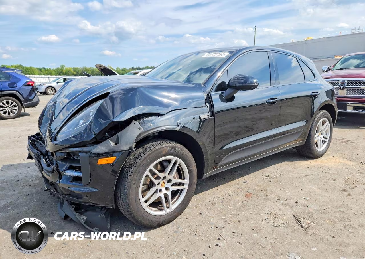 2021 Porsche Macan VIN:WP1AA2A59MLB06702 - 1