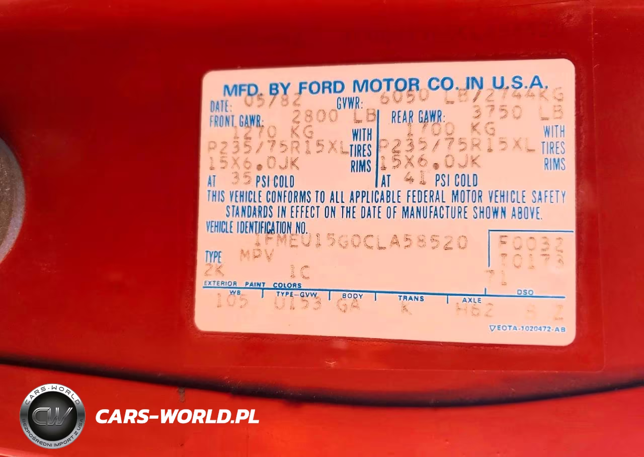 1982 Ford Bronco U100 VIN:1FMEU15G0CLA58520 - 13