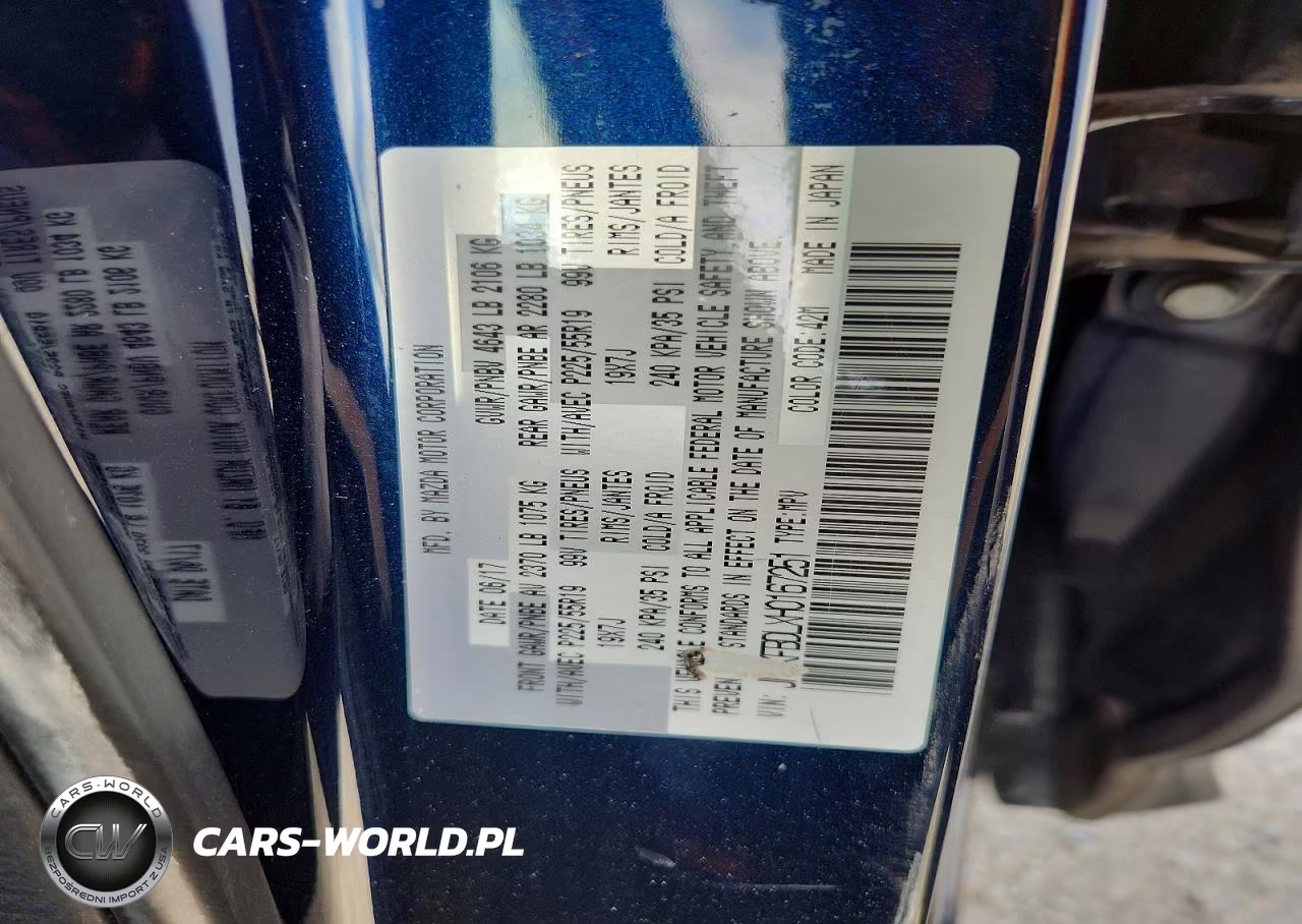 2017 Mazda Cx-5 Grand Touring VIN:JM3KFBDLXH0167251 - 13