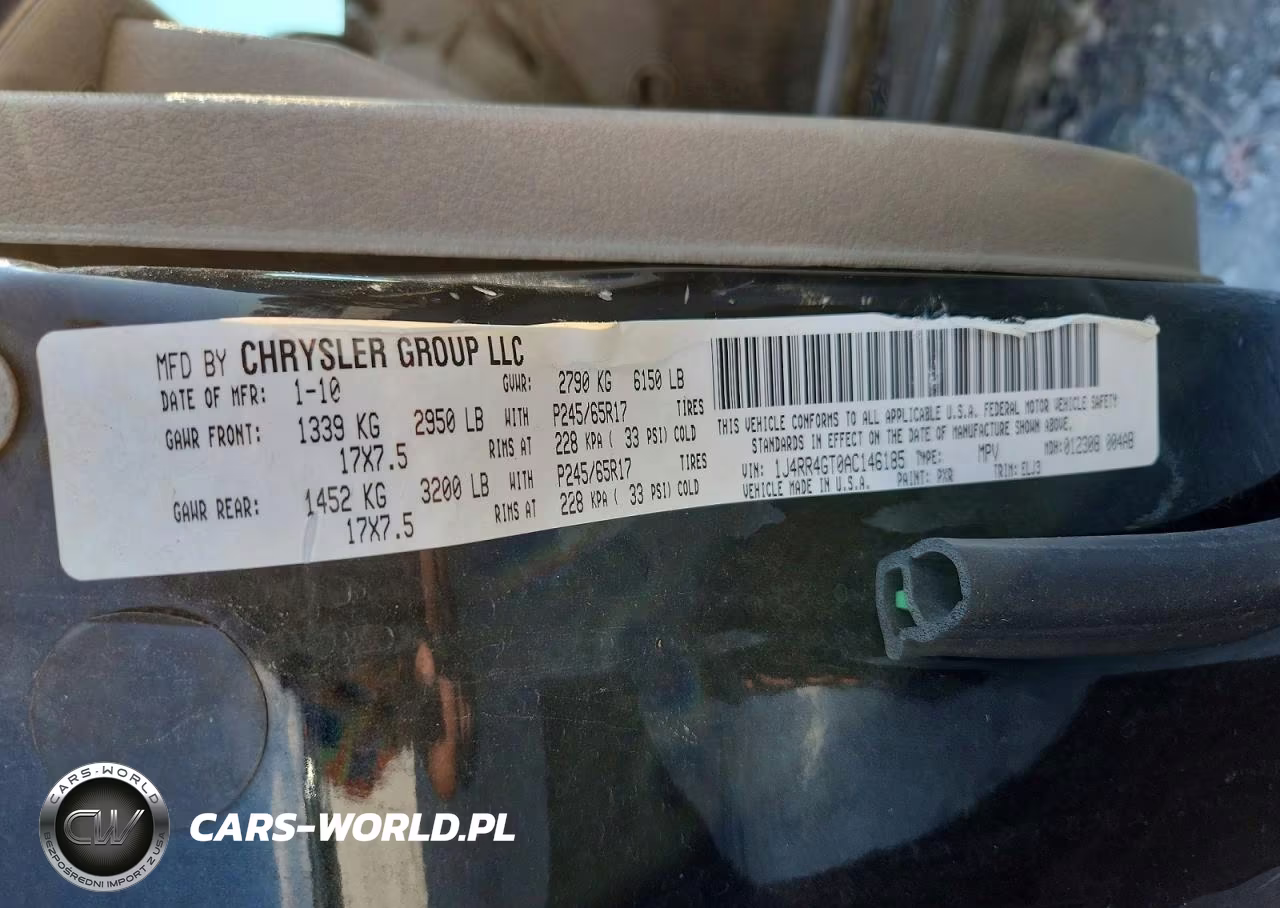 2010 Jeep Grand Cherokee Laredo VIN:1J4RR4GT0AC146185 - 13