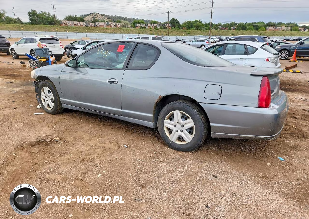 2007 Chevrolet Monte Carlo Ls VIN:2G1WJ15K879323650 - 2