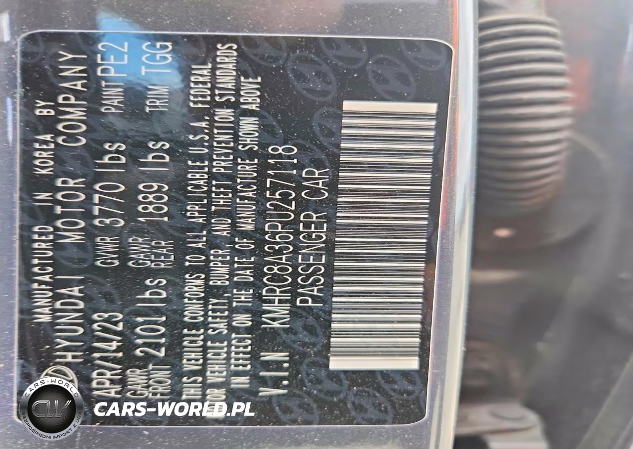 2023 Hyundai Venue Sel VIN:KMHRC8A36PU257118 - 12