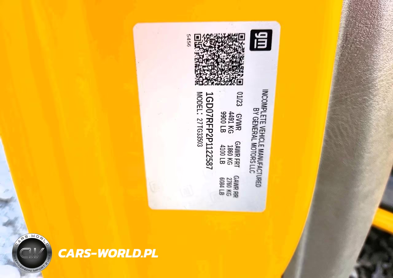 2023 GMC Savana Box Truck VIN:1GD07RFP2P1122587 - 12