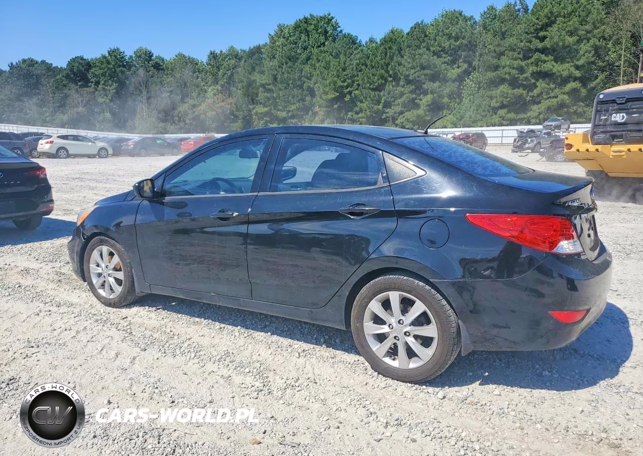 2014 Hyundai Accent Gls VIN:KMHCU4AE6EU612606 - 2
