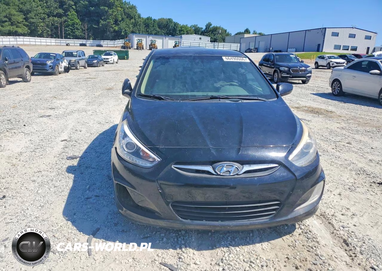 2014 Hyundai Accent Gls VIN:KMHCU4AE6EU612606 - 5