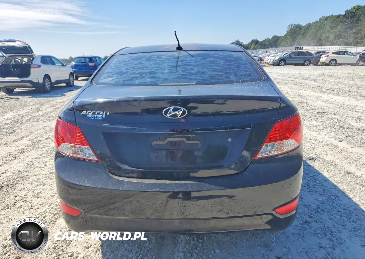 2014 Hyundai Accent Gls VIN:KMHCU4AE6EU612606 - 6