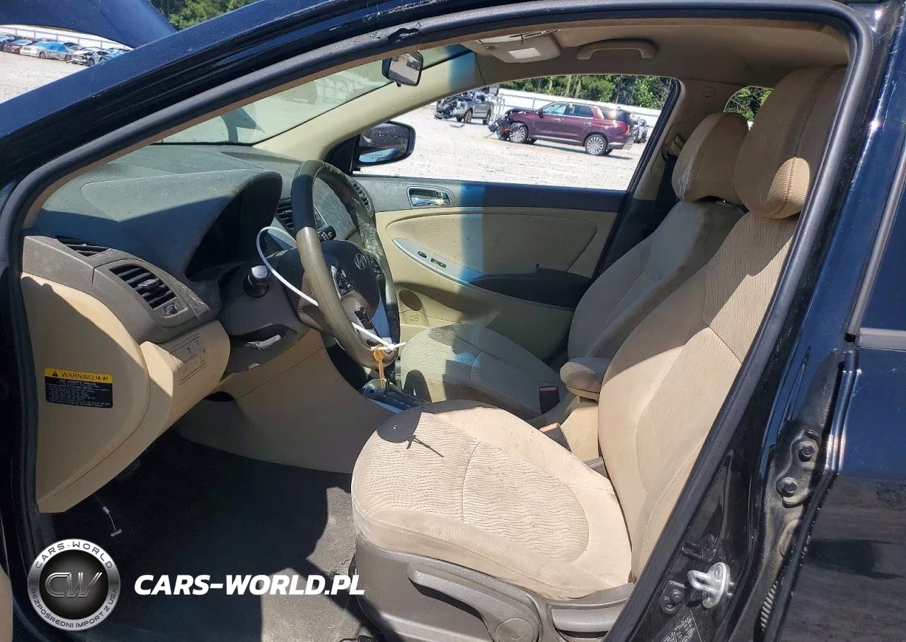 2014 Hyundai Accent Gls VIN:KMHCU4AE6EU612606 - 7