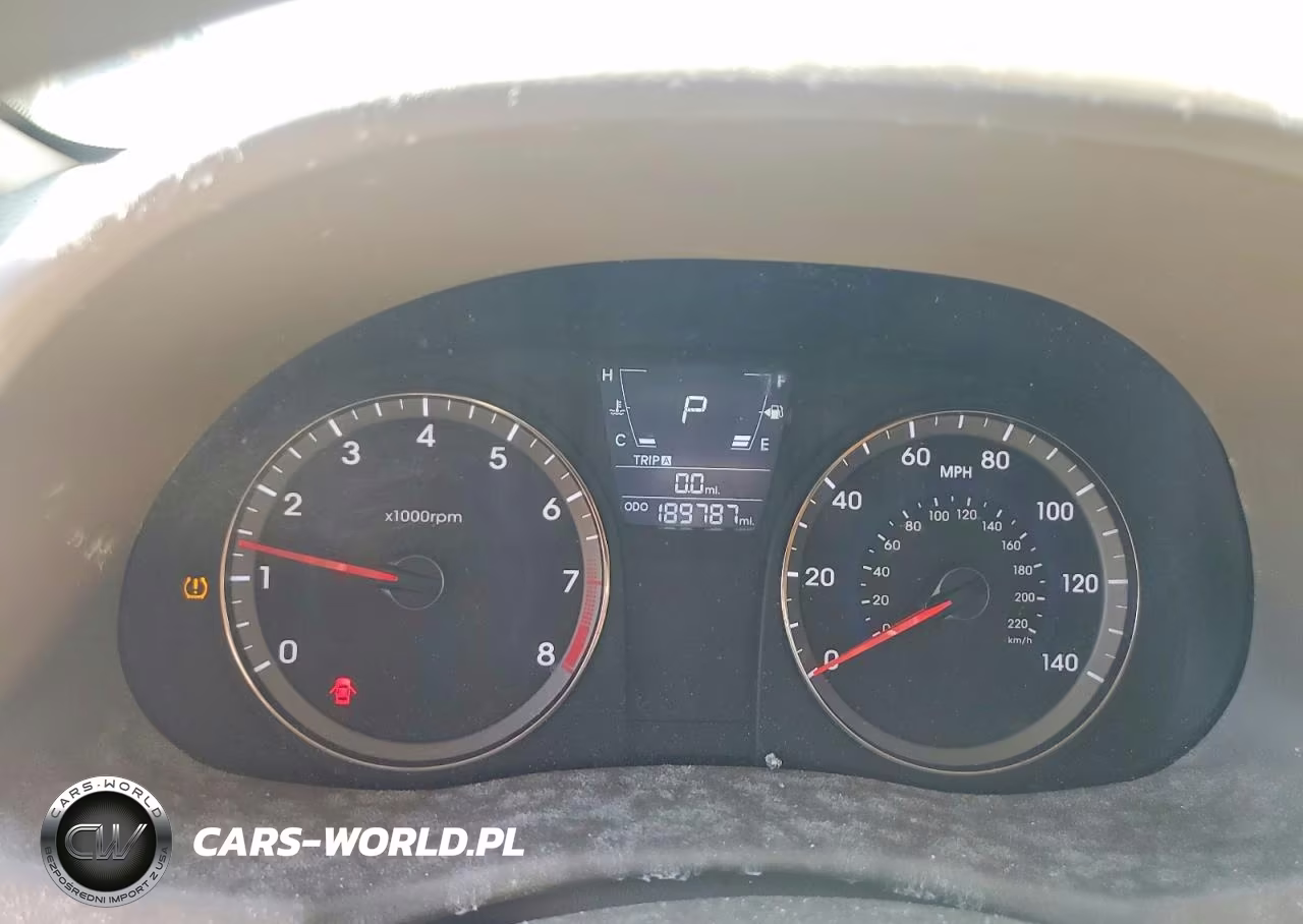 2014 Hyundai Accent Gls VIN:KMHCU4AE6EU612606 - 9