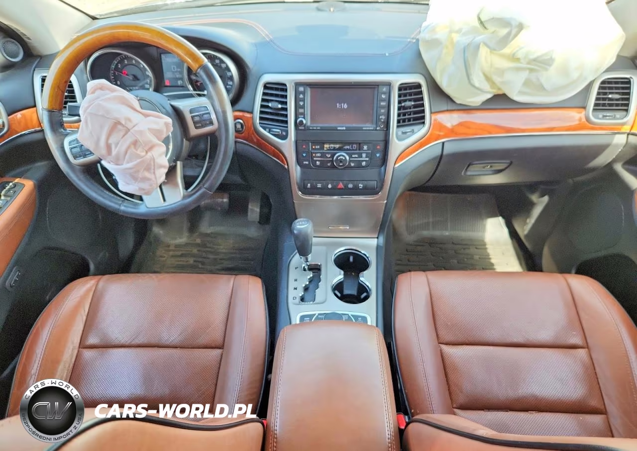 2012 Jeep Grand Cherokee Overland VIN:1C4RJFCT8CC229011 - 8