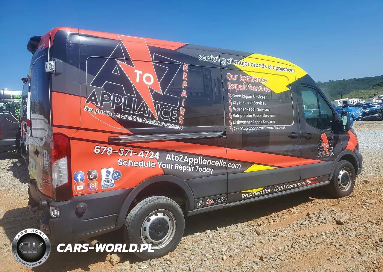 2024 Ford Transit 250 Delivery Van VIN:1FTBR1C86RKA59593 - 3