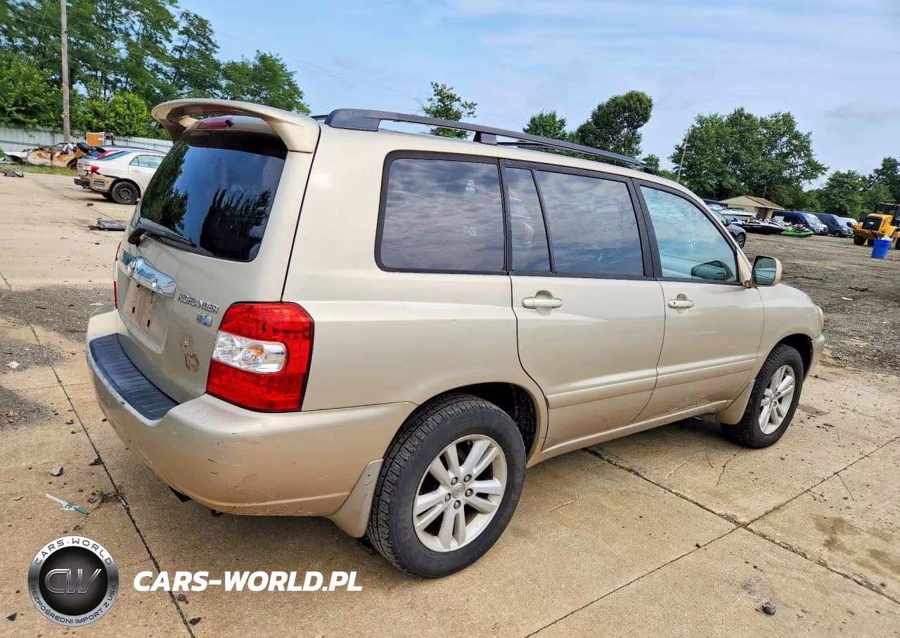 2006 Toyota Highlander Hybrid VIN:JTEDW21A260001593 - 3