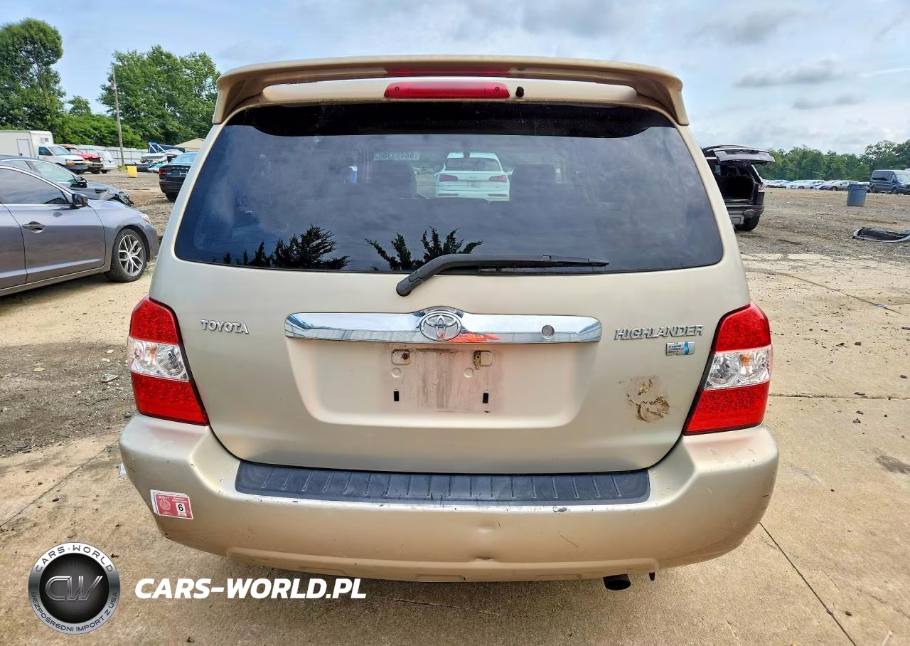 2006 Toyota Highlander Hybrid VIN:JTEDW21A260001593 - 6